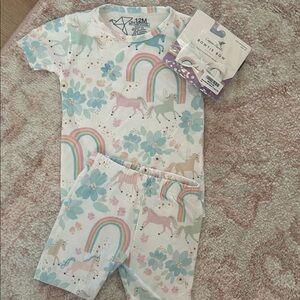 Unicorn and Rainbow Kids Pajamas